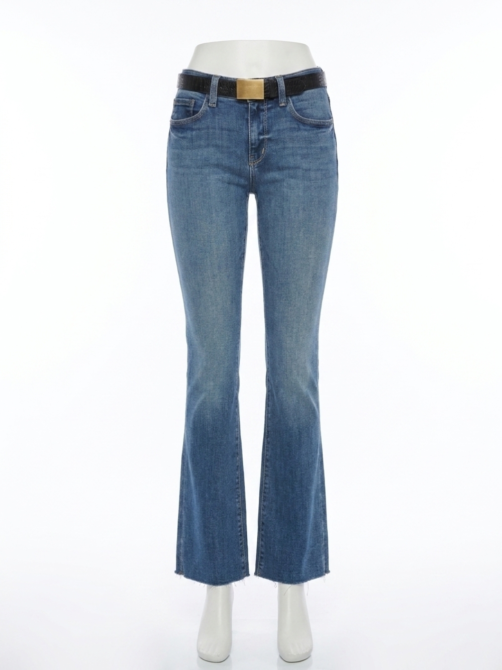 NEW L'AGENCE sneeki low rise straight leg jeans in hanson
